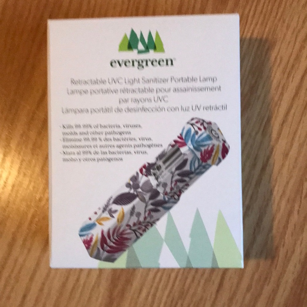 Evergreen UVC light sanitizer